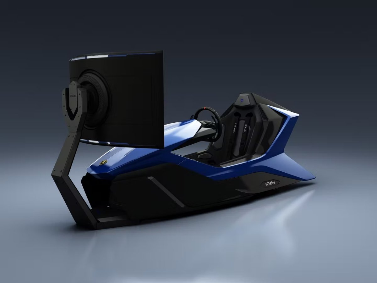 Vesaro x Automobili Lamborghini racing simulator